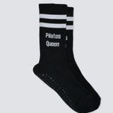 Crew Pilates Grip Socks